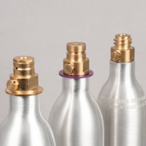 Bouteille de gaz CO2 haute pression de 0,6 L pour machine à soda, distributeur de boissons, appareil à eau gazeuse - Product Image 2