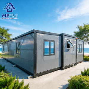 บ้านคอนเทนเนอร์ดัดแปลง HESHI บ้านสำเร็จรูปทันสมัย ดีไซน์ทรงสี่เหลี่ยม ติดตั้งนอกสถานที่ พร้อมโซลูชั่นครบวงจร - Product Image 1