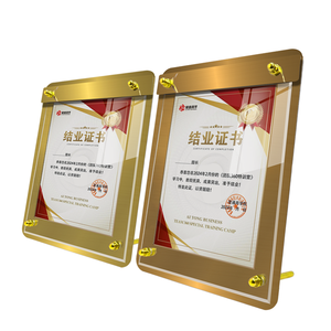 Nhà máy tùy chỉnh siêu thị kim loại A3 A4 A5 bảng Đăng Poster Acrylic <span class=keywords><strong>menu</strong></span> khung hiển thị đứng chủ - Product Image 2