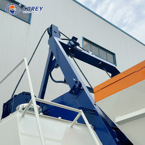 Pompe à béton/malaxeur diesel/électrique Corey de petite taille avec moteur, haute efficacité, productivité de 20 à 25 m/h pour les engins de chantier - Product Image 6