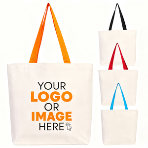 Sacs fourre-tout en toile de coton blancs de qualité supérieure, promotionnels, pour sublimation, avec logo personnalisé imprimé pour femmes, vente en gros à prix réduit - Product Image 3