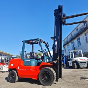 High Performance Used Toyota 5 Ton Forklift, Original Japan Toyota 50 Forklift With Original <b>Paint</b>, Ready For Shipment - Product Image 2