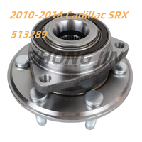 Capteur ABS 513289 avec 6 bouchons moyeu de roue avant arrière et assemblage de roulement pour Cadillac SRX 2010-2016