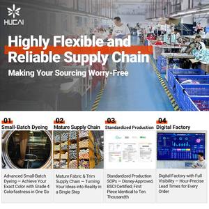 سترة رياضية خفيفة الوزن مخصصة من HUCAI بسحاب كامل للتدريب الرياضي مع خطوط عاكسة - Product Image 5