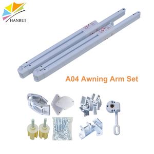 Auvent pare-soleil à manivelle à prix d'usine, avec pince manuelle, pour balcon, auvent à bras tombants, protection solaire - Product Image 6