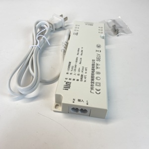 Multi-Port-Ausgang DC12V 30W ILIN 5 Jahre Garantie LED-Streifen-Treiber-Adapter Schrank- und Garderobenbeleuchtung Schaltnetzteil - Product Image 4