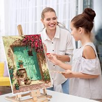 Peinture par numéros personnalisée pour adultes et enfants débutants, toile de peinture à l'huile, fleurs, décoration murale pour la maison, 16x20 pouces