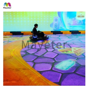 Proyector de Juegos Interactivo para Interiores de Centros Comerciales Mayeter, Juego Competitivo Multijugador, Autos de Choque para Parques de Diversiones - Product Image 3