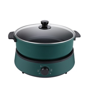 Casserole électrique multifonctionnelle 3 en 1, cuiseur vapeur, 4L, 1300W, contrôle numérique, haute efficacité, respectueux de l'environnement - Product Image 2