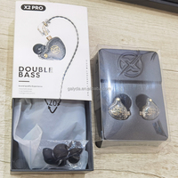 Écouteurs filaires intra-auriculaires tendance EDX au design classique, écouteurs de sport avec transducteur dynamique, accessoires pour guitare
