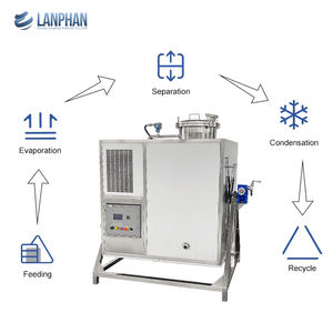 เครื่องกลั่นสารละลายสำหรับรีไซเคิลน้ำมันเชื้อเพลิงเสื่อมสภาพ สารละลายไฮโดรคาร์บอน ใช้เครื่องยนต์ ผลิตจากสแตนเลส อัตราการกู้คืนสูง - Product Image 4