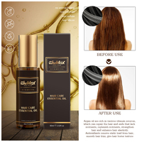 Traitement Capillaire Bio Anti-Chute à l'Huile d'Argan Marque Blanche, Bloqueur de DHT, Formule Naturelle Lissante 2-en-1, Nourrissant et Anti-Pelliculaire