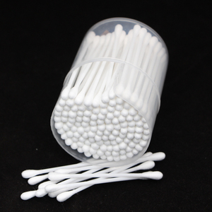 120 cotons-tiges en plastique à double tête rotative, doux pour usage quotidien - Product Image 4