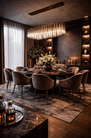 Meubles de luxe pour projets de villas et d'appartements, service clé en main, style minimaliste italien, meubles de haute qualité, canapé-lit pour salon
