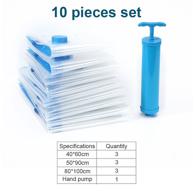 Transparent 10 pieces set