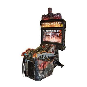 Máquina de Juego Arcade de Disparos Terminator <span class=keywords><strong>Salvation</strong></span> 4 con Pantalla LCD de 55 Pulgadas, Funciona con Monedas, en Venta - Product Image 1