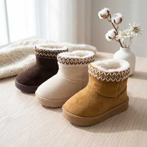 Stivali Invernali Termici Unisex Personalizzabili, Caldi e Confortevoli per l'Autunno, Antiscivolo, Design Ergonomico, Impermeabili, Stivaletti alla Caviglia - Product Image 1