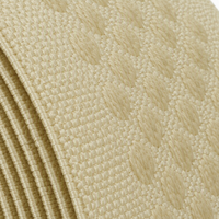 Bande adhésive en silicone élastique de 1 pouce à pois antidérapante pour couture, vêtements, ruban extensible, sangles