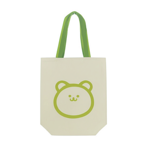 Borsa tote in tela Zi Teddy Bear 34x40 cm, design minimalista, chiusura con cerniera, per lo shopping - Product Image 1
