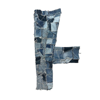 DiZNEW Streetwear Pantalon effiloché de créateur personnalisé Pantalon en jean déchiré Jeans skinny pour hommes