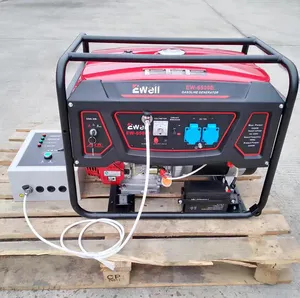 chongqing manufacturer high quality 4 stroke 5000W gasoline generators 5KW with ATS