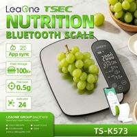 Balance de Cuisine Intelligente avec Précision de 0,5g, Calculateur de Calories Alimentaires pour les Passionnés de Fitness, Capacité de 6kg, Grand Écran LED