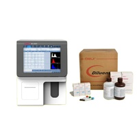 Machine d'hématologie analyseur de sang écran tactile pas cher Portable 3 parties analyseur d'hématologie automatique entièrement automatisé