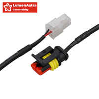Connecteur de câble adaptateur étanche automatique 2 broches femelle en cuivre 600V 220A avec boîtier en nylon 6189-0890 6189-0891