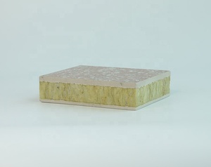 <span class=keywords><strong>Panel</strong></span> Exterior de enclavamiento corrugado a prueba de fuego, 50mm, 75mm, 100mm de espesor, paneles sándwich de lana de roca para paredes - Product Image 5