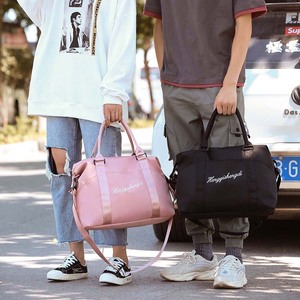 Bolso de viaje rosa para mujer, bolsa de lona giratoria, para la noche, para mujer - Product Image 4