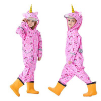 Nouveau style – Sac à dos imperméable pour enfants garçons, motif camouflage dessin animé, en nylon, pour voyages, licorne, zoo, fusées, univers, pluie