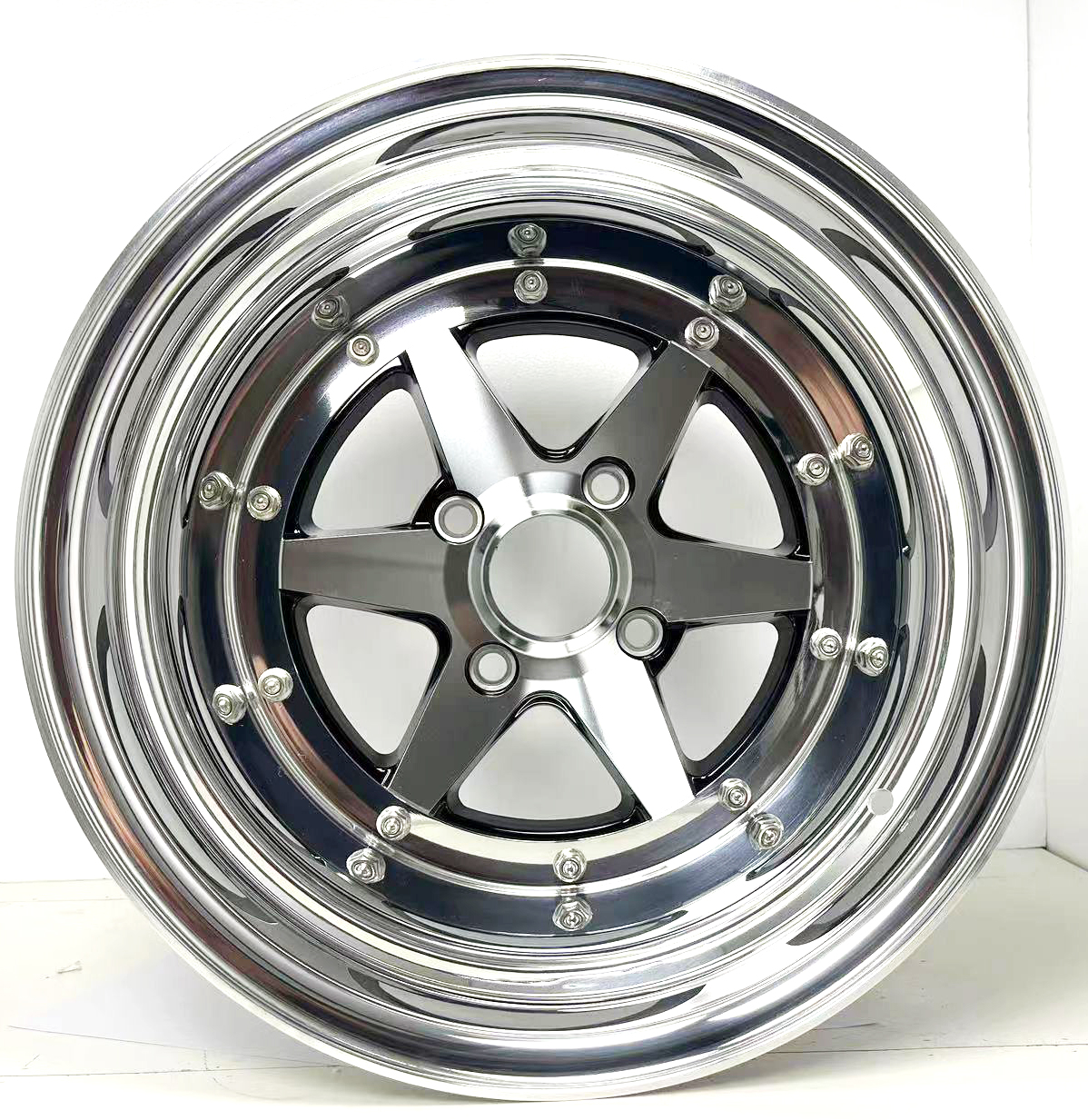 SSR MK-1 ホイール 15×7J PCD114.3 5H +24 15X9 ET-27 4X114.3 XR4 LONG CHAMP JDM Wheel - MK1 SSR STAR SHARK