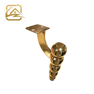 Golden Gourd Shape Furniture Leg Brass Table leg Modern Design Home Office Use Easy Installation 15cm Metal <b>Sofa</b> Legs - Product Image 4
