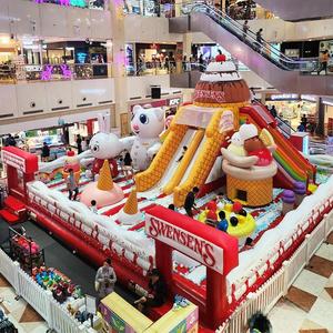 สนามเด็กเล่นเป่าลมพีวีซีเป็นมิตรต่อสิ่งแวดล้อม - Product Image 2