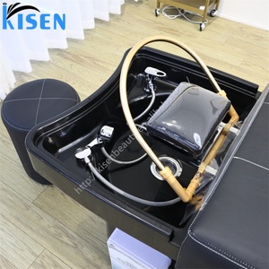 Cama de Hidroterapia KISEN Multifuncional de Cuero Sintético Japonés para Terapia Capilar, Masajes y SPA con Circulación de Agua - Product Image 6