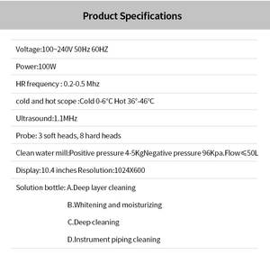 2026 8-in-1 Hydro Oxygen Jet Facial Machine - Alice Bubble Diamond Dermabrasion CO2 Bubble Cleaning & Skin Rejuvenation Spa Tool - Product Image 6