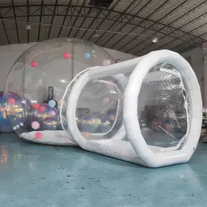 Outdoor Cheap Clear PVC Large Hotel Inflatable Bubble Lodge Tent Dome For Sale