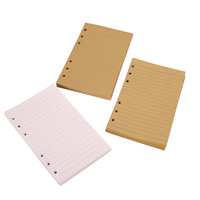 Carnet de notes à feuilles mobiles avec reliure à anneaux A5 A6 A7 personnalisé