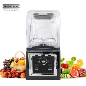 Juice Blender 6 Blades Industrial Blender Touchpad Control Commercial Bar Blender Healthy Juicer With Touchpad Electric 1500w