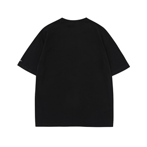 Nouvelle Collection Printemps-Été 2026 : T-shirt Ample en Coton pour Homme, Style Urbain Américain, Motif Lettres Artistiques Inspiré du Rap. - Product Image 2
