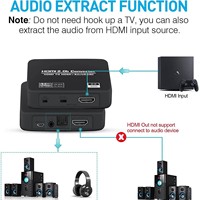 Extracteur audio 4K 60Hz en métal 20b pour Switch, convertisseur répartiteur vers optique SPDIF et 3,5 mm