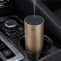 Difusor de Aroma Automático Inteligente de Lujo para Automóvil, Difusor de Fragancia Inalámbrico sin Agua, Dispensador de Aroma Eléctrico para Automóvil