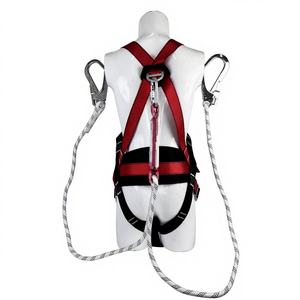 150kg Tragfähigkeit Ganzkörper-Absturzsicherungsgurt Industrieller Sicherheitsgurt Persönliche Schutzausrüstung Fallschutz - Product Image 1