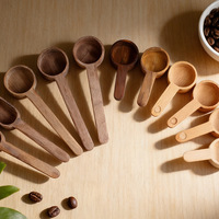 Cuillère doseuse en bois de qualité alimentaire pour café, matcha, assaisonnements et grains de café