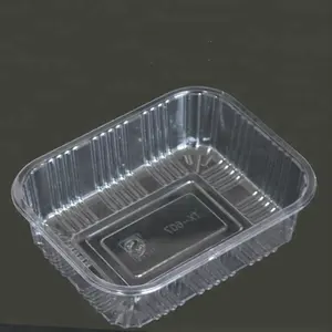 Récipient d'aliments en plastique PP PS entièrement automatique, pour aliments, plateaux à cookies, pour fruits, Production de thermographie, pièces