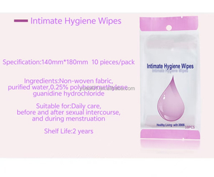 <span class=keywords><strong>Lingettes</strong></span> intimes féminines Yoni, emballées individuellement, format voyage, non parfumées, non tissées, pour l'<span class=keywords><strong>hygiène</strong></span> <span class=keywords><strong>intime</strong></span> et les soins vaginaux. - Product Image 3