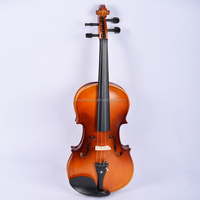 Violon professionnel en bois massif 4/4, violon modèle étudiant, 3/4 1/2, format muet