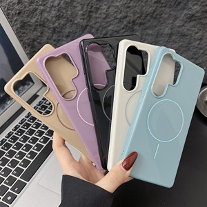 Étui en <span class=keywords><strong>silicone</strong></span> souple de couleur bonbon brillant de luxe pour <span class=keywords><strong>Samsung</strong></span> S25 Ultra Plus A17 A07 S24 S22 S23 S21 A05S <span class=keywords><strong>Coque</strong></span> magnétique antichoc - Product Image 4