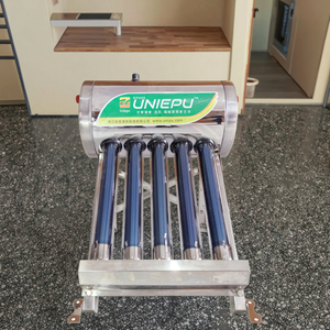 5 ống nước mini năng lượng mặt trời nóng sơ tán loại ống nhỏ gọn unpressurized termas solares hệ thống nước nóng năng lượng mặt trời mạch nước phun cho nhà - Product Image 1