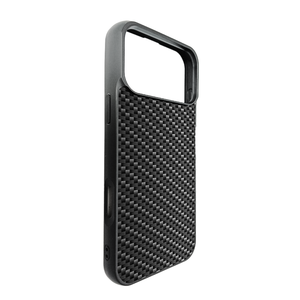 Funda Magnética para Teléfono con Textura de Fibra de Carbono para iPhone 16 17 18 Pro Max, Carcasa Rígida de PC Mate Anti-Golpes - Product Image 1